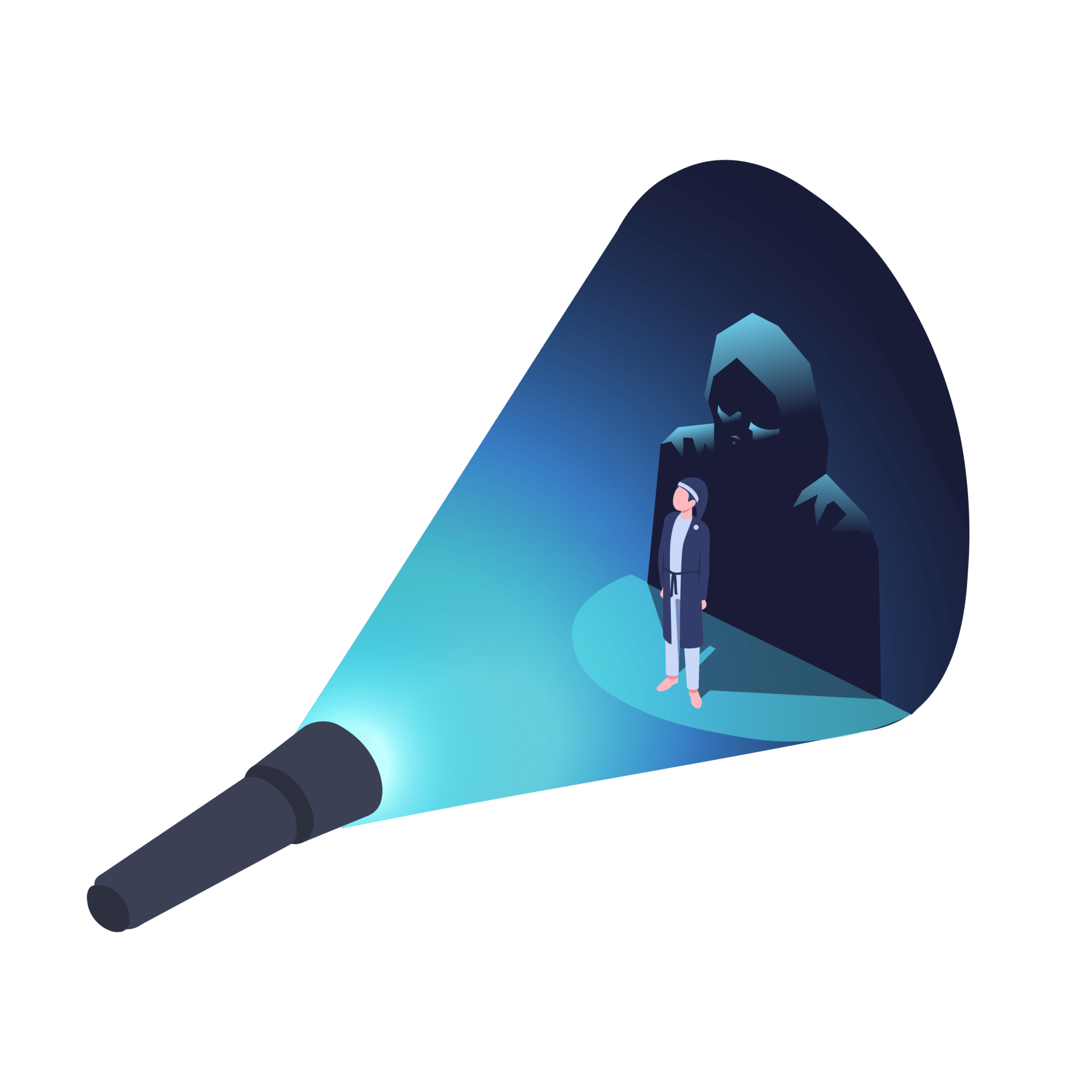 Torch revealing cyber threat